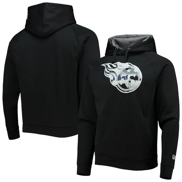 Men's Tennessee Titans Black Pullover Hoodie